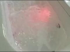 Ladodo E-8002C Tweepersoons Dual Soaking Spa Bad LED Press Switch