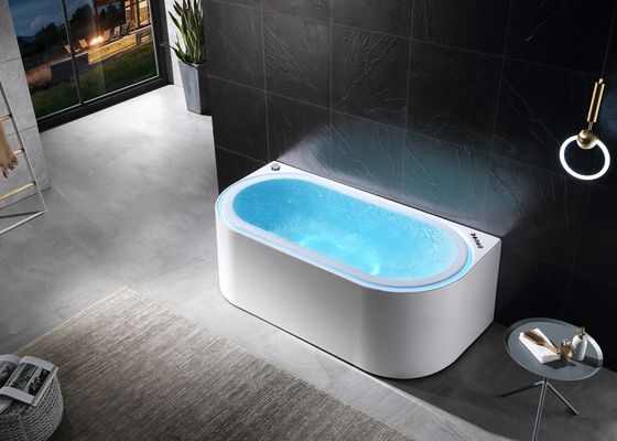 Ladodo E-8003 Acryl Hydro Massage Bad met geïntegreerde Overflow LED Licht en Bluetooth muziekspeler