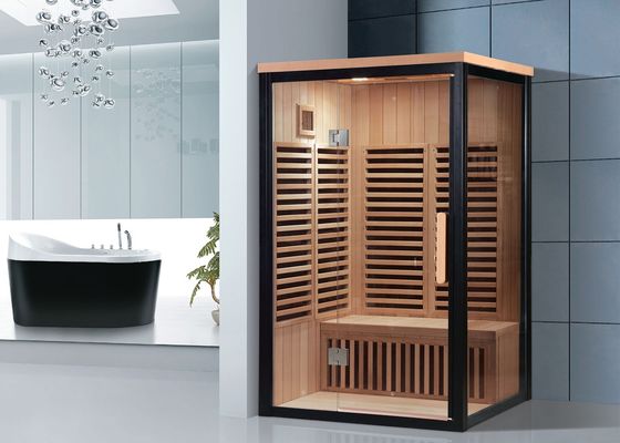 Mini 2 personen infrarood sauna kamer ondersteund door aanpassing