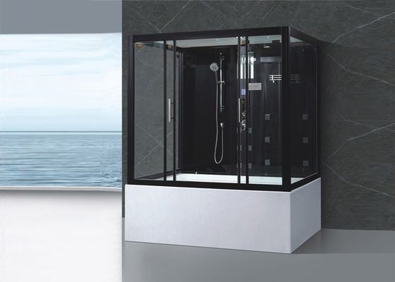 1700mm Ladodo Makkelijk te installeren Huis Stoombad Met Massage Bad