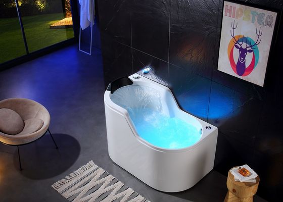 Ladodo Acrylic Single Massage Bad 8 Whirlpool Jets Spa Stoomdouche Combinatie