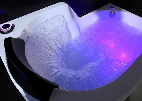 Ladodo Acrylic Single Massage Bad 8 Whirlpool Jets Spa Stoomdouche Combinatie