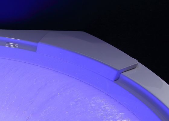 Ladodo Corner Waterval Massage Bad Accent met Cirkel Waterval
