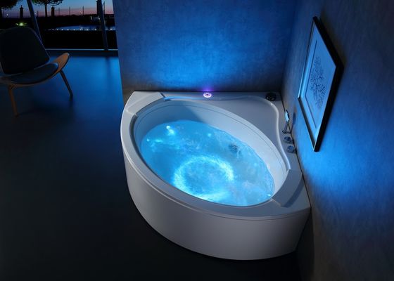 Cirkel waterval massagebad met U-type overloop systeem