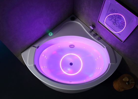 Cirkel waterval massagebad met U-type overloop systeem