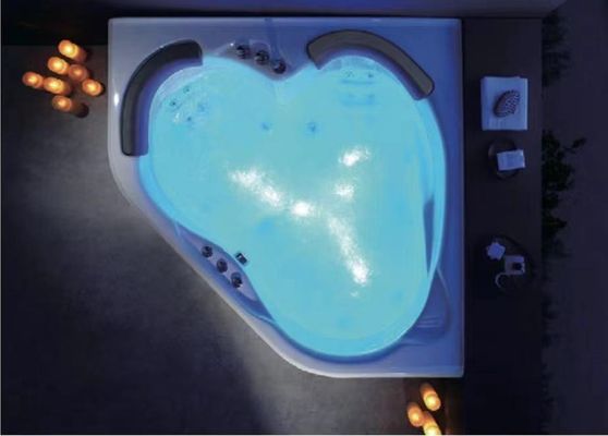 1500 mm Diamond Series Hoek Whirlpool Badkuip voor 2 personen