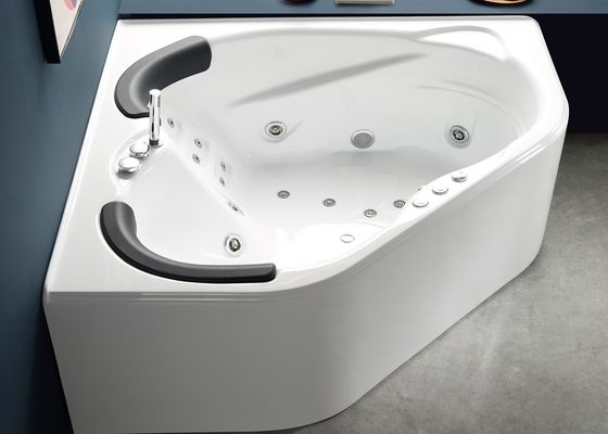 1500 mm Diamond Series Hoek Whirlpool Badkuip voor 2 personen