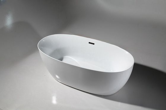Ladodo Slim Edge 1500mm eivormige badkuip Pop Up Drainage en kleur Geen verandering