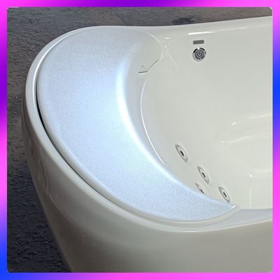 enkel 1700mm solo badkuip L-8401 met LED breed nek waterval